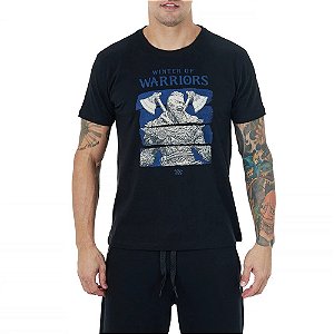 T-Shirt Concept Winter Of Warriors Preto - Invictus