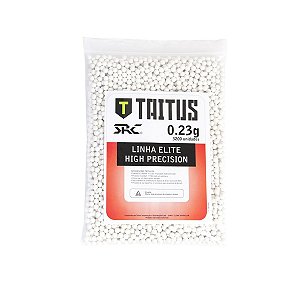 BBs SRC Taitus 0,23g Brancas – Pacote com 3200 bolinhas