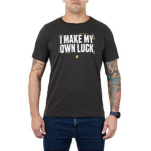 T-Shirt Concept Luck Cinza - Invictus