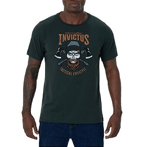T-Shirt Concept Lumberjack Verde - Invictus