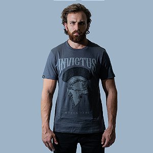 T-Shirt Concept Leonidas Cinza - Invictus
