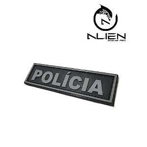 Patch Emborrachado Peito - Policia - Alien