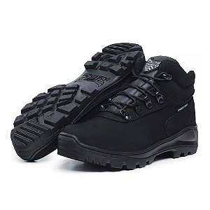 Bota Coturno Napalm Preto - Acero