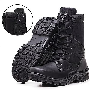 Bota Coturno Infantaria Preto - Acero