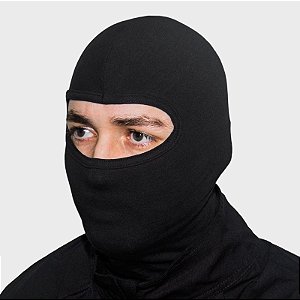 Balaclava Touca Ninja PRETA - Bravo