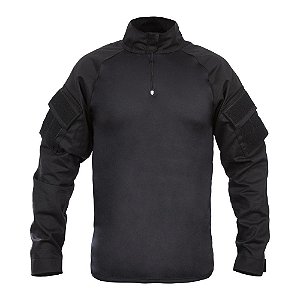 COMBAT SHIRT BRAVO - BLACK