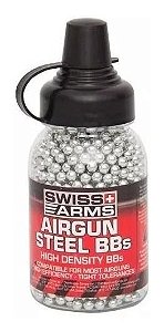 ESFERAS DE AÇO SWISS ARMS 4,5MM (1500UN)