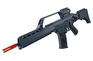 RIFLE UMAREX - G36 LONG COM BLOWBACK ( RED DOT + LUNETA )