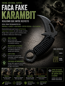 Faca Fake Karanbit - CRAYER 02 ®