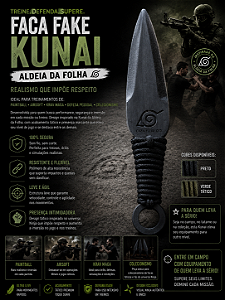 Faca Fake Kunai - CRAYER 02 ®