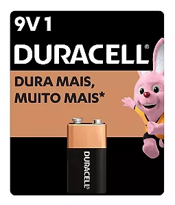 Bateria Alcalina 9v - 01 un. - Duracell