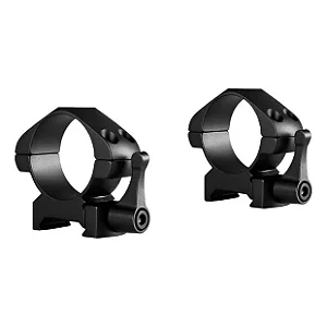 Mount Precision 30mm Medio c/ Alavanca - aço - Hawke