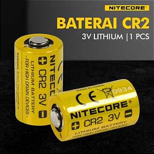 Bateria CR2 3V - Nitecore