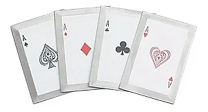 Cartas de arremesso (Baralho) Smith & Wesson Bullseye c/ 4 em aço