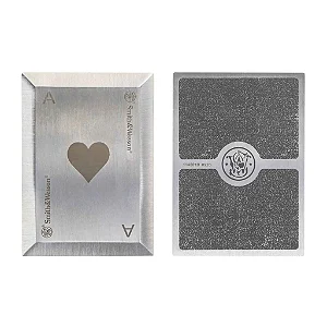 Cartas de arremesso (Baralho) Smith & Wesson Bullseye c/ 4 em aço