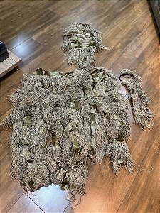 Ghillie suit ntk - roupa camuflada sniper