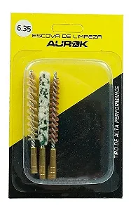 Escovas Reposção de Arma Longa Feltro, Latão e Nylon cal.6.35mm (Femea)