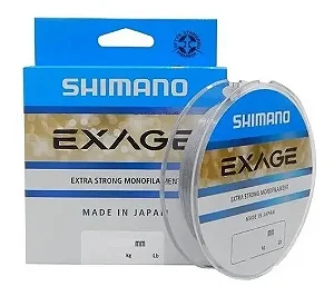 Linha Mono Nylon Exage Cinza - Shimano