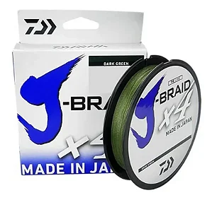 Linha J-Braid X4 Mult Verde - Daiwa
