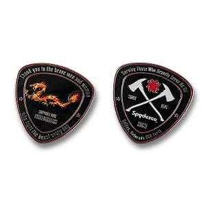 Moeda Colecionavel Fire Dragon Coin 2022 - Spyderco