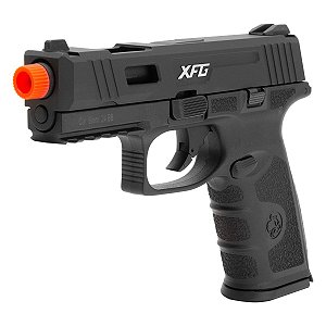 Pistola Airsoft GBB Green Gás BLE-XFG - Black - ICS