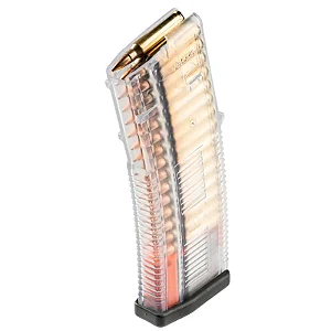 Kit Carregador Polimero Transparente 5.56 x 45-30 Mun. Preto - Fire Eagle