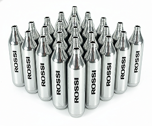 Caixa de Cilindros co2 12g - Rossi - 25 unid