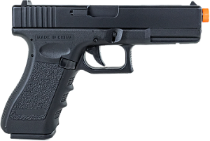 Pistola Airsoft Elétrica CM030 6mm + Capa + Alvo - Cyma