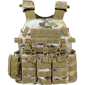 Colete Tático Modular Plate - Multicam - Rossi