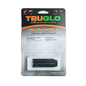 Mira Truglo Universal Fo Glo Dot II 12GA e 20GA - Verde