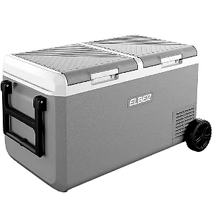 Geladeira Portátil D75 Dual Zone - 75 litros - 12-24v - Elber