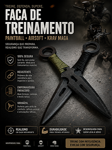 Faca Fake KUNAI Tática - CRAYER 02 ®