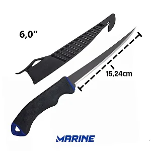 Faca Fillet MFK6T 15cm Teflon - Marine