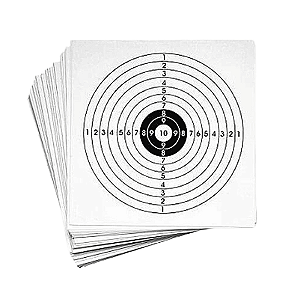 Alvo de Papel 14x14 pct c/ 10un - Aurok