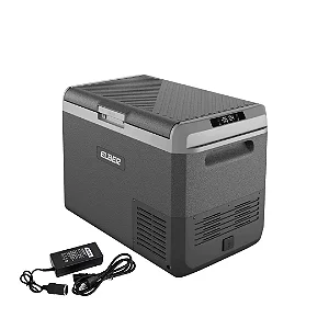 Geladeira Portátil D60 Dark Dual Zone - 60 litros - 12-24v c/ Fonte 110/220v - Elber