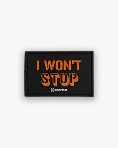 Patch Training I Wont Stop Chumbo - Invictus