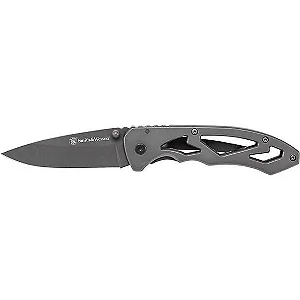 Canivete Drop Point Folding Knife - Preto - Smith Wesson