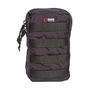 BOLSO VERTICAL  MODULAR UTILITÁRIO PRETO  - BRAVO