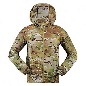 JAQUETA SKIM COAT CAMUFLADO - MULTICAM