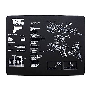 TAPETE P/ LIMPEZA DE ARMAS GUNMAT - TAG