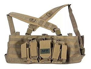 COLETE SUSPENSORIO TATICO MODULAR - HARNESS - TAN - Airsoft, Pistolas,  Rifles, BBs, GBB, NBB, Lanternas, Camping, Fogo