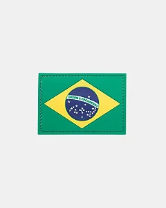 Patch Bandeira do Brasil Verde/Amarelo/Azul - Invictus