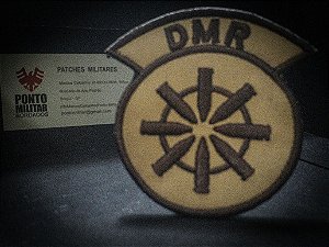 Patch Bordado Função DMR - PONTO MILITAR