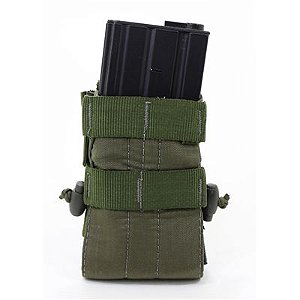 BOLSO TÁTICO MODULAR SAQUE RÁPIDO 1X556 DACS - VERDE