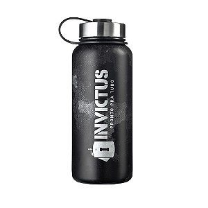 GARRAFA TÉRMICA INVICTUS WARRIOR PRETO - 950ML