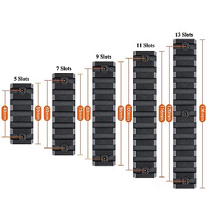 TRILHO PICATINNY PARA M-LOK