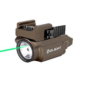 Lanterna para pistola baldr mini c/ laser 600 lúmens tan - Olight