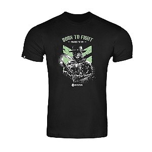 T-Shirt Concept Born To Fight  - Invictus