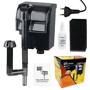 Filtro Externo Hang On Sunsun Hbl-301 220v 300 L/h + Brinde