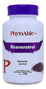 Resveratrol Extrato de Semente de Uva 500mg – 120 cápsulas